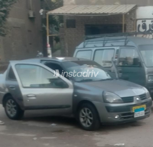 رينو كليو 2005 رمادي أوتوماتيك مستعملة للبيع في مدينة السادات - 4