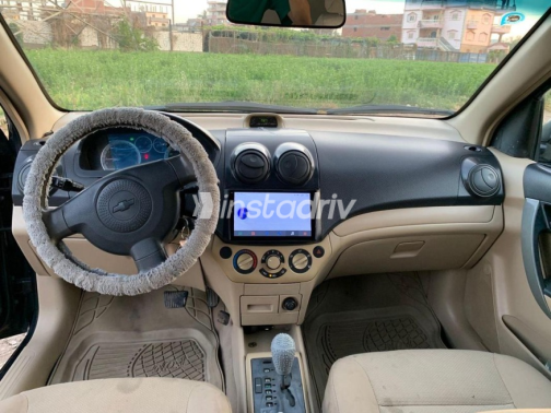 Chevrolet Aveo 2012 Black Automatic Used for Sale in Sadat City - 2