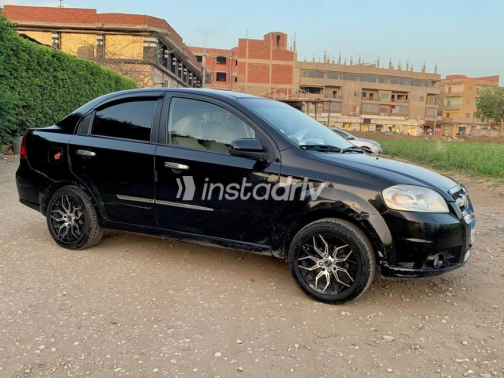 Chevrolet Aveo 2012 Black Automatic Used for Sale in Sadat City - 5