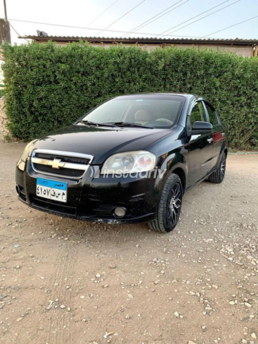 Chevrolet Aveo 2012 Black Automatic Used for Sale in Sadat City - 8