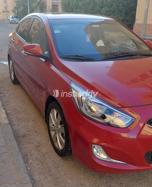 Hyundai Accent RB 2024 Red Automatic Used for Sale in Greater Cairo ( Cairo + Giza) - 2