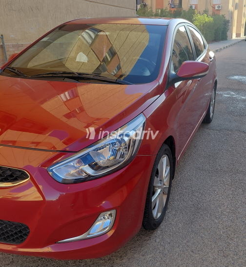 Hyundai Accent RB 2024 Red Automatic Used for Sale in Greater Cairo ( Cairo + Giza) - 7