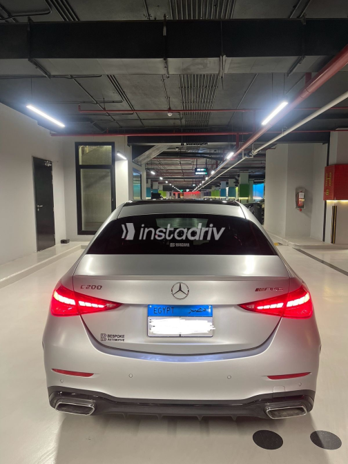 Mercedes C 200 2023 Silver Automatic Used for Sale in Greater Cairo ( Cairo + Giza) - 6