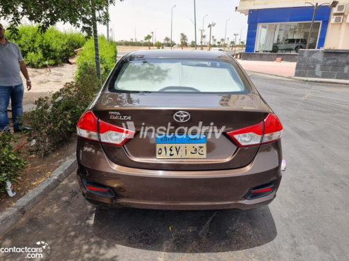 Toyota Belta 2022 Brown Automatic Used for Sale in Greater Cairo ( Cairo + Giza) - 1
