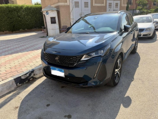 بيجو 3008 2023 أزرق غامق أوتوماتيك مستعملة للبيع في 6 أكتوبر