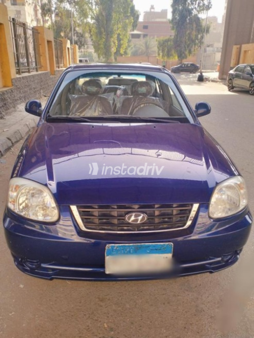 Hyundai Verna 2014 Dark Blue Automatic Used for Sale in El Haram - 1
