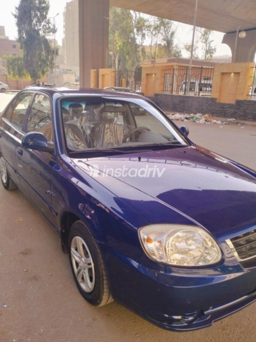 Hyundai Verna 2014 Dark Blue Automatic Used for Sale in El Haram - 2