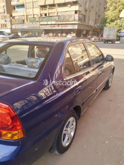 Hyundai Verna 2014 Dark Blue Automatic Used for Sale in El Haram - 3