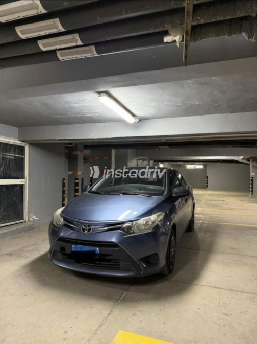 Toyota Yaris 2015 Blue Automatic Used for Sale in Cairo - 1