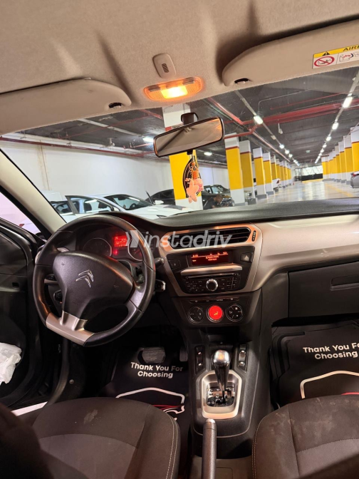 Citroën C Elysee 2015 Gray Automatic Used for Sale in Greater Cairo ( Cairo + Giza) - 4
