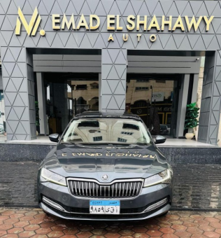 Skoda Superb 2022 Gray Automatic Used for Sale in Damietta
