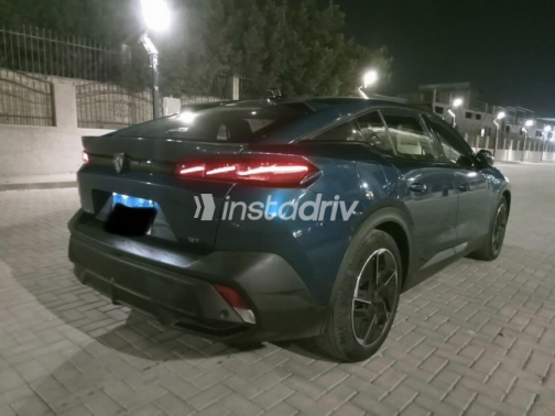 Peugeot 408 2023 Dark Blue Automatic Used for Sale in Nasr city - 3