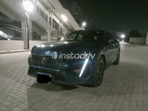 Peugeot 408 2023 Dark Blue Automatic Used for Sale in Nasr city - 4