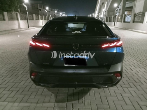 Peugeot 408 2023 Dark Blue Automatic Used for Sale in Nasr city - 6