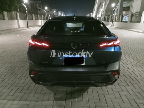 Peugeot 408 2023 Dark Blue Automatic Used for Sale in Nasr city - 8