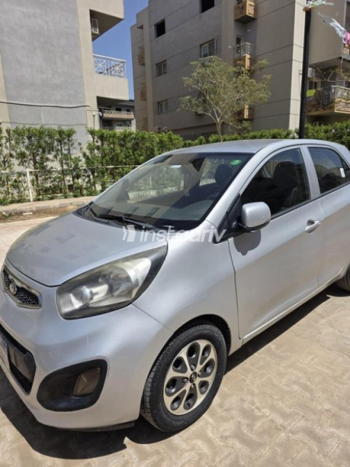 Kia Picanto 2014 Silver Automatic Used for Sale in Beni Suef - 1