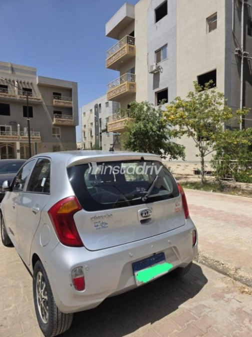 Kia Picanto 2014 Silver Automatic Used for Sale in Beni Suef - 2