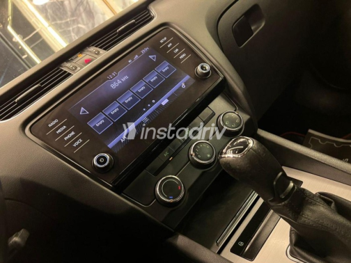 سكودا اوكتافيا A7 2018 أسود أوتوماتيك مستعملة للبيع في المنصورة - 3