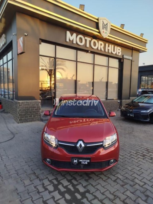 Renault Sandero 2017 Red Automatic Used for Sale in Nasr city - 1