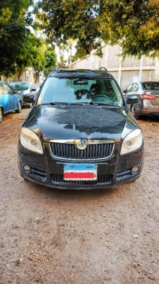 Skoda Roomster 2008 Black Automatic Used for Sale in Cairo