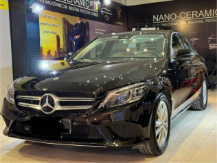 Mercedes C 200 2019 Black Automatic Used for Sale in 6 October