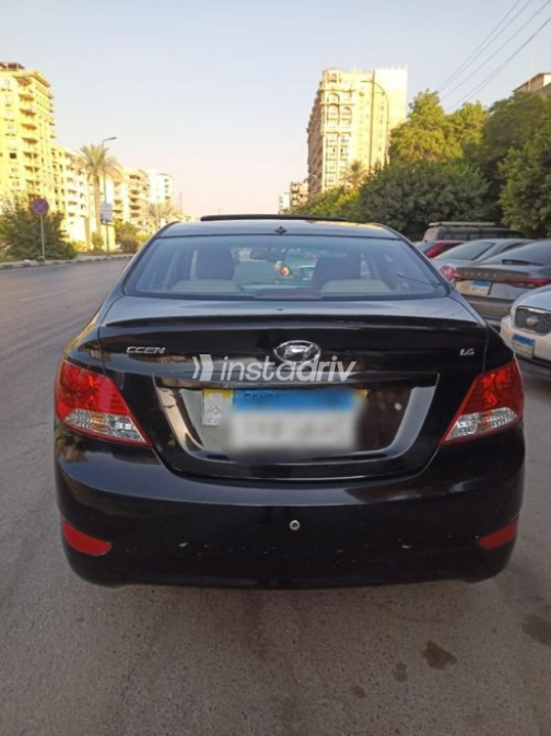 Hyundai Accent RB 2015 Black Automatic Used for Sale in Heliopolis - 2