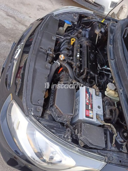 Hyundai Accent RB 2015 Black Automatic Used for Sale in Heliopolis - 9