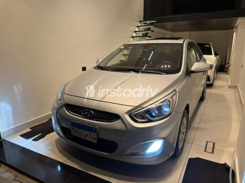 Hyundai Accent RB 2021 Gray Automatic Used for Sale in Greater Cairo ( Cairo + Giza) - 2