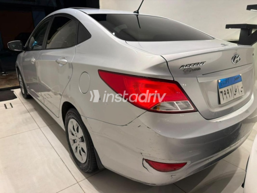 Hyundai Accent RB 2021 Gray Automatic Used for Sale in Greater Cairo ( Cairo + Giza) - 4