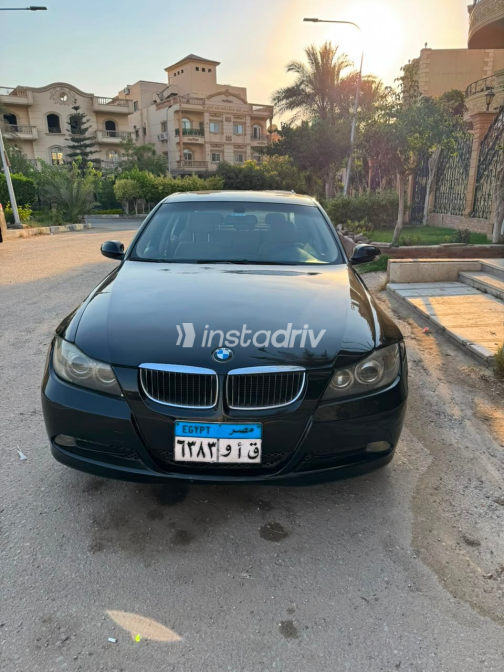 بي ام دبليو 320 2008 أسود أوتوماتيك مستعملة للبيع في القاهرة الكبرى ( القاهرة - الجيزة) - 8