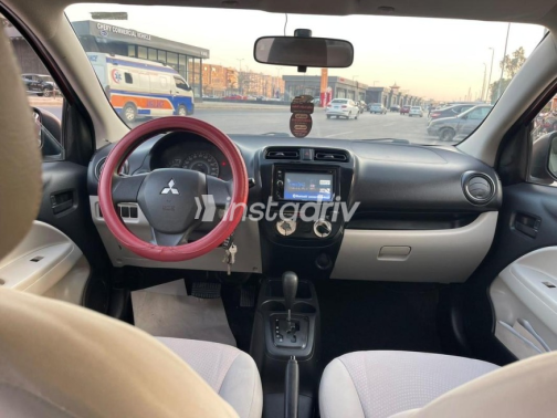 Mitsubishi Attrage 2014 Red Automatic Used for Sale in Cairo - 8