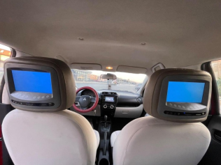 Mitsubishi Attrage 2014 Red Automatic Used for Sale in Cairo