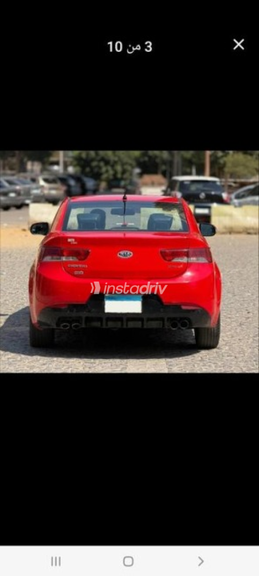 Kia Cerato Koup 2011 Red Automatic Used for Sale in Cairo - 2