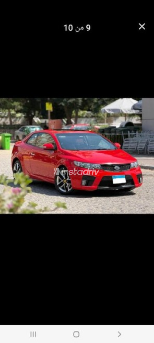 Kia Cerato Koup 2011 Red Automatic Used for Sale in Cairo - 3