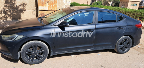 Hyundai Elantra AD 2019 Black Automatic Used for Sale in Greater Cairo ( Cairo + Giza) - 1