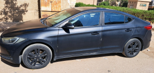 Hyundai Elantra AD 2019 Black Automatic Used for Sale in Greater Cairo ( Cairo + Giza)