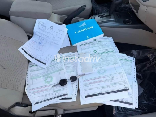 Mitsubishi Lancer Puma 2011 Dark Gray Automatic Used for Sale in Giza - 4