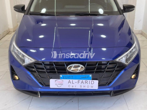 Hyundai I20 2022 Dark Blue Automatic Used for Sale in Greater Cairo ( Cairo + Giza) - 2