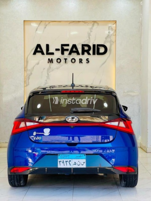 Hyundai I20 2022 Dark Blue Automatic Used for Sale in Greater Cairo ( Cairo + Giza) - 7
