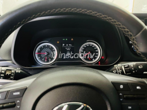 Hyundai I20 2022 Dark Blue Automatic Used for Sale in Greater Cairo ( Cairo + Giza) - 9