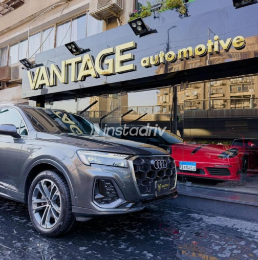 Audi Q7 2025 Gray Automatic Used for Sale in Cairo - 8
