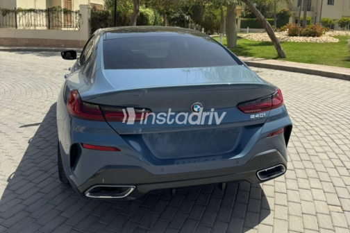 بي ام دبليو 840i 2021 رمادي أوتوماتيك مستعملة للبيع في 6 أكتوبر - 5