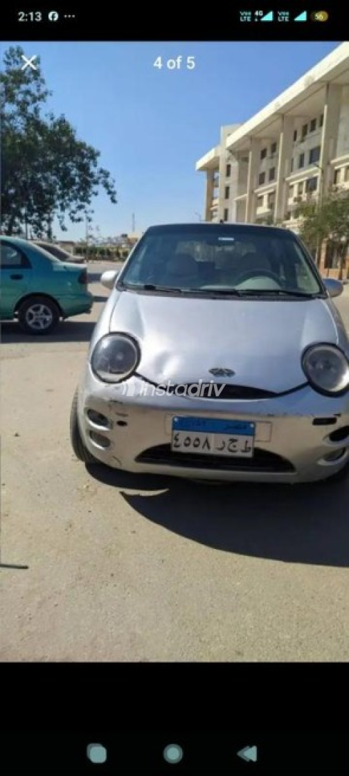 اسبيرانزا شيري كيو كيو 2006 فضي أوتوماتيك مستعملة للبيع في الإسماعيلية - 2
