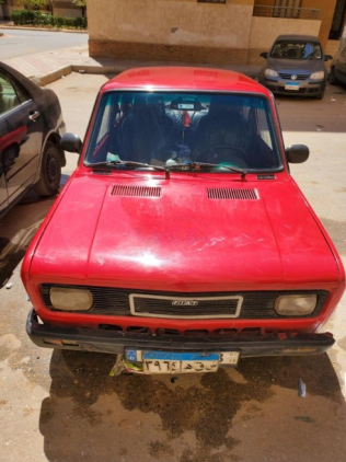 Fiat 128 1977 Red Automatic Used for Sale in Hadayek October