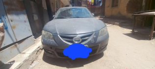 Mazda 3 2007 Gray Automatic Used for Sale in Helwan