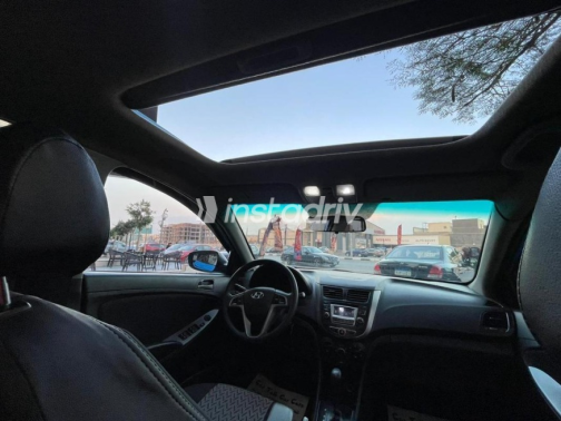 Hyundai Accent RB 2019 Blue Automatic Used for Sale in Cairo - 6