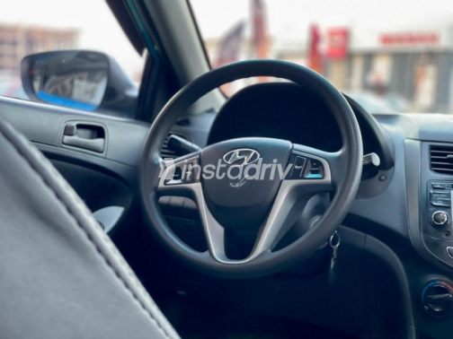 Hyundai Accent RB 2019 Blue Automatic Used for Sale in Cairo - 7