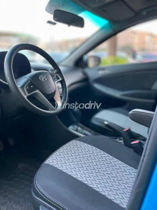 Hyundai Accent RB 2019 Blue Automatic Used for Sale in Cairo - 8