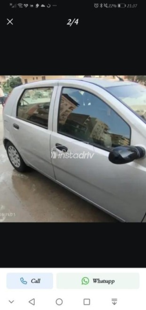 Fiat Punto 2008 Silver Automatic Used for Sale in 6 October - 5