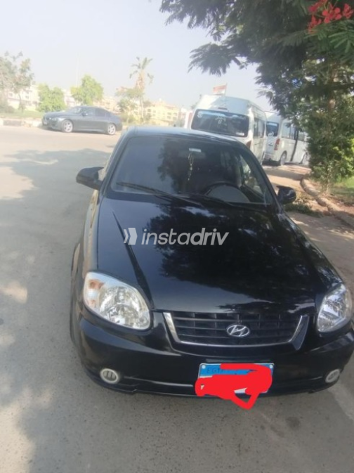 Hyundai Verna 2016 Black Automatic Used for Sale in Cairo - 1